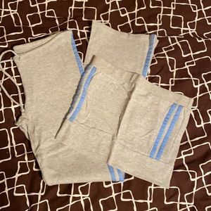 Drawstring Bootcut Pant & Tube Crop Top Set